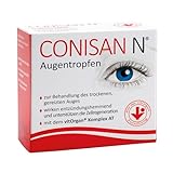 CONISAN N Augentropfen für gesunde Augen - Schnelle Hilfe bei trockenen, gereizten und müden Augen, mit dem innovativen vitOrgan Komplex zur Unterstützung der Zellregeneration, 20 x 0,5 ml