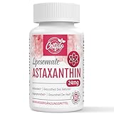 Cestfilo Liposomales Astaxanthin Ergänzungsmittel 24 mg, Maximale Absorption, natürliches Antioxidans, Glutenfrei, Gentechnikfrei (60 Stück (1er-pack))