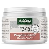 AniForte Propolis Pulver für Hunde & Katzen 20g - Natürliches Propolispulver zur Unterstützung von Immunsystem, Abwehrkräfte & vitaler Haut
