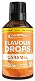 IronMaxx Flavour Drops - Karamell 50ml | kalorienfrei & zuckerfrei | vegane Aromatropfen zum süßen von Lebensmitteln | praktischer Tropfer-Verschluss