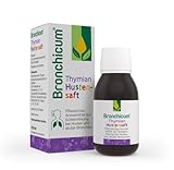 Bronchicum Thymian Hustensaft | Pflanzlicher Hustenlöser geeignet für Säuglinge | Erkältungssaft zur Schleimlösung bei Husten und akuter Bronchitis | 100 ml