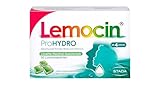 Lemocin ProHYDRO Lutschtabletten mit Limette-Menthol-Geschmack für Hals und Rachen - für Erwachsene und Kinder ab 4 Jahren - mit Vitamin C, Biotin und Eibischwurzelextrakt - 1 x 50 Stück