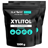 Nature Diet Xylitol, 2 x 1000 g | 100% natürlicher Ursprung | 100% | Maiszucker