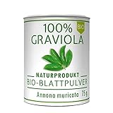 100% BIO Graviola Blattpulver 75 g
