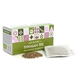 Thymian Tee BIO von Alpi Nature, 80 Thymian Teebeutel, 80g (4 Schachteln mit 20 Teebeutel à 1g), Thymian getrocknet und geschnitten, Ideal für die Zubereitung von Kräutertee und Thymiantee