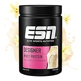 ESN Designer Whey Proteinpulver, Vanilla Milk, 908 g, bis zu 23 g Protein pro Portion, ideal zum Muskelaufbau und -erhalt, geprüfte Qualität - made in Germany