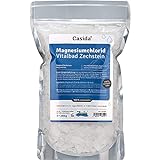 Magnesiumchlorid Vitalbad 1000 g - Original Zechstein Mineral - rein natürliches Magnesiumchlorid Hexahydrat zum Baden bzw. Fußbad - für Magnesiumöl geeignet