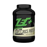 Zec+ Nutrition Reisprotein Eiweißpulver – 1000 g, Geschmack Vanille │ veganes Proteinpulver für rein pflanzliche Proteinversorgung