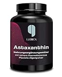 9 Leben® PREMIUM Astaxanthin 180 Kapseln hochdosiert vegan – LABORGEPRÜFT - 6mg/Kapsel natürlich ohne Zusatz - Antioxidans vital pur