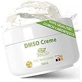 DMSO Creme Dimethylsulfoxid 99,9% Reinheit - 150ml - in einer hochwertigen Basicreme nach DAC Deutschem Apotheken Codex