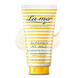 La mer Summer at Sea Q10 Körperlotion - Feuchtigkeitsspendende Pflege für strahlende Sommerhaut - Duft nach Sommer, Strand und Meer - Beruhigende und straffende Wirkung - 150 ml