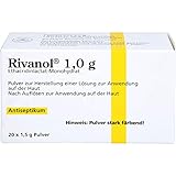 Rivanol Pulver zur antiseptischen Spülung von Wunden und Körperhöhlen 20 Stück