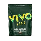 Vivo Life Perform Raw Veganes Proteinpulver Kakao-Geschmack - BCAA-Erbsen- und Hanfmischung, pflanzlicher Proteinshake, mit Hymalayasalz von Punjab Pakistan (988 g (1er Pack))