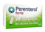 Perenterol forte 250 mg 20 Kapseln bei akutem Durchfall & zur Vorbeugung - entzündungshemmend & verhindert übermäßigen Flüssigkeitsverlust
