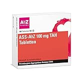 ASS-AbZ 100 mg TAH Tabletten: Zur Vorbeugung von (erneutem) Herzinfarkt und Schlaganfall, 100 Tabletten