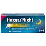 Hoggar Night – Schlaftabletten zur Hilfe beim Einschlafen und bei akuten Schlafstörungen – Gut verträglich, für erholsamen Schlaf – 1 x 20 Schmelztabletten