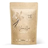 Heyhale ® Vegan Protein Vanilla [600g] 100% plastikfrei verpackt | pflanzliches Protein aus Erbsen und Reisprotein | veganes Proteinpulver Vanille