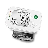 medisana BW 335 Handgelenk-Blutdruckmessgerät, präzise Blutdruck und Pulsmessung mit Speicherfunktion, Ampel-Skala, Funktion zur Anzeige eines unregelmäßigen Herzschlags