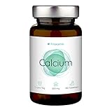 Calcium 600 mg vegan - 180 Tabletten entsprechen einer 6 Monate Dosis - hochwertiges Calciumcarbonat - sorgfältig in Deutschland hergestellt - Einhaltung der NRV