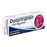 Dolortriptan® - bei Migräneanfällen mit oder ohne Aura – mit Almotriptan – 2 Tabletten