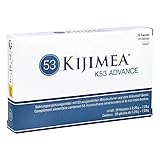 Kijimea® K53 Advance – Darmbakterien Kapseln hochdosiert | 53 ausgewählte Mikrokulturen-Stämme aus der Darmflora | mit Biotin | 500 Milliarden KBE je Packung | laktosefrei | glutenfrei - 28 Kapseln