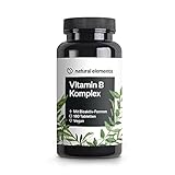 Vitamin B Komplex - 180 Tabletten - Premium: Mit Bio-Aktivformen, Quatrefolic® & Kofaktoren - vegan, hochdosiert, ohne unnötige Zusätze – in Deutschland produziert & laborgeprüft