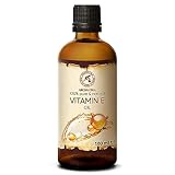 Vitamin E Öl 100ml - Natürlich - Reich an Vitamin E - Vitamin E Oil - Pflege für Gesicht - Körperpflege - Haare - Kosmetik Öl