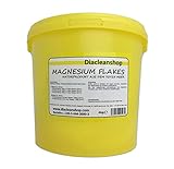 Magnesium Flakes aus dem Toten Meer 4kg – Magnesiumkristalle aus Magnesiumchlorid – 100% Naturprodukt - u.a. zur Herstellung von Magnesiumöl, Magnesium Spray, Magnesium Fußbad, Magnesium Vollbad uvm