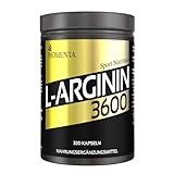 BIOMENTA L-Arginin 3600 – 320 Arginin Kapseln hochdosiert mit 913 mg Aminosäure/Kapsel - Vorratspackung - Premiumqualität