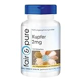 Fair & Pure® - Kupfer 2mg - 120 Tabletten - Kupferbisglycinat - vegan