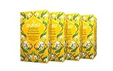 Pukka | Bio-Kräutertee „Goldene Kurkuma“ | Kurkuma, Galgant und feiner Orangennote | perfekt um deinen Flow zu unterstützen | 4er Pack | 80 Teebeutel