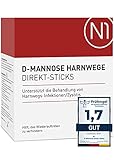 N1 D-Mannose Direkt-Sticks 30 St. - bei Blasenentzündung & Harnwegsinfektion - 30 Tage - OHNE Antibiotika - OHNE Wasser einnehmbar - leckerer Geschmack