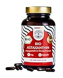 The Purity Brand Bio Astaxanthin 60 Kapseln - 8mg empfohlene Tagesdosis - Nahrungsergänzungsmittel Astaxanthin Hochdosiert - Reinsubstanz - Vegan