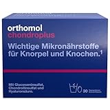 Orthomol chondroplus - Nährstoffe für Knorpel und Knochen - mit Glucosamin, Chondroitinsulfat und Hyaluronsäure - Granulat/Kapseln, 30 St. Tagesportionen