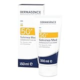 DERMASENCE Solvinea MED LSF 50+, 150 ml - sehr hoher UV-A/B-Schutz - für die empfindliche, fettige oder zu Unreinheiten neigende Haut - zur Vorbeugung von Hautschäden, bei Sonnenallergie und Akne