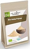 Bio Amla Pulver, Amalaki gemahlen, indische Stachelbeere, vegan (500 g)