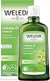 WELEDA Bio Birke Anti Cellulite Öl 200ml - Naturkosmetik Hautpflege Körperöl mit Jojobaöl strafft & festigt die Haut. Massageöl mit dermatologisch bestätigter Wirkung aktiviert den Hautstoffwechsel