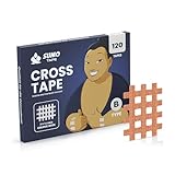 Sumo Tape® 120er Gittertape Set Typ-B wasserfest & hautfreundlich - Gitterpflaster 2,80x3,60cm selbstklebend - Crosstape Akupunktur-Pflaster, Kinesio Gitter-Tapes