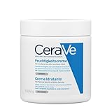 CeraVe Feuchtigkeitscreme für Körper und Gesicht, Creme für trockene bis sehr trockene Haut, Mit Hyaluron und 3 essenziellen Ceramiden, 1 x 542 g