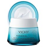 VICHY Feuchtigkeits-Boost Creme für normale Haut. Mit Mineralien, langkettiger Hyaluronsäure, Niacinamid (B3) und Squalan, Minéral 89 72H