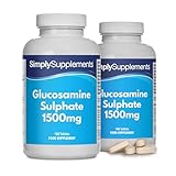 Glucosaminsulfat 1500mg - 360 Tabletten - Versorgung für 1 Jahr - SimplySupplements