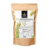 Bio Reisprotein aus EU-Herstellung - 1000g, geprüfte Qualität, schonende Verarbeitung, hoher Proteingehalt