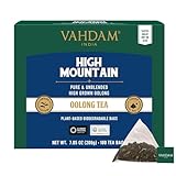 VAHDAM, Himalaya Oolong Teebeutel (100 Teebeutel) 100% Reiner Oolong Tee Loser Blatt in Pyramidenteebeuteln | Braü Heiß, Eis/Kombucha Tee