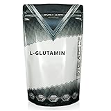 L-Glutamin Pulver 100% rein - 1000g Aminosäure Glutamine - 1kg - ohne Zusatzstoffe - vegan - mit Messlöffel - Glutamin