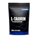 Premium Taurin Pulver - 500 g - Optimale Löslichkeit - Vegan - Rein & ohne Zusätze - Laborgeprüfte Qualität - L-Taurin Aminosäure aus Deutschland - Gym Nutrition