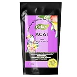Cata's Acai Pulver 100g - 100% aus Kolumbien, Ideal für Müsli, Smoothies, Shakes uvm
