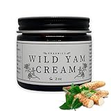 Wild Yam Cream - Yamswurzelcreme für Damen - Feuchtigkeitsspendende Wild Yam Creme für den Hormonhaushalt - Bio-Wild-Yam-Wurzelcreme für Frauen - Organic Feuchtigkeitscreme Gesicht & Korper Hautpflege