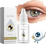 Nurbini Irisink Augentropfen mit Farbwechsel, Augentropfen mit Farbwechsel, Augentropfen mit Farbwechsel, ausgefallene Tropfen ändern Ihre Augenfarbe (braun)