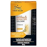 TIGER BALM NACKEN & SCHULTER BALSAM - Pflegende Einreibung ideal für unterwegs - 50 g Balsam