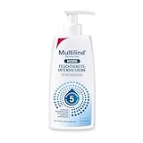 Multilind Derma:care Hyro Feuchtigkeits Intensiv Creme - Klinisch getestete Pflege gegen trockene Haut, Vegan, Frei von Paraffinen, Silikonen & Parabenen, 250 ml